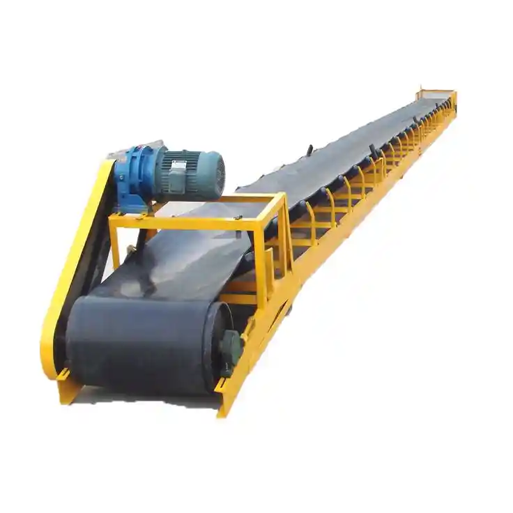 Conveyor Belt Powered By Solar Panel 